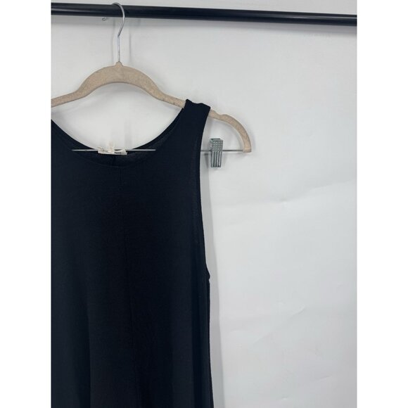 Wilfred Free Trapeze Dress Women Medium Black Minimalist Witchy Gothic Classic - Picture 7 of 8